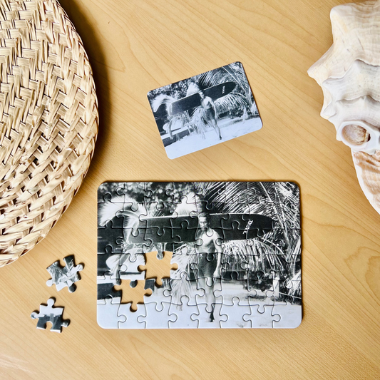 Duke Kahanamoku Postcard Puzzle