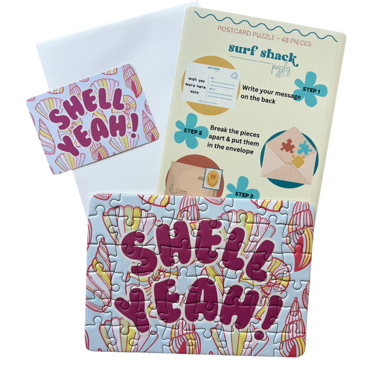 Shell Yeah Postcard Puzzle